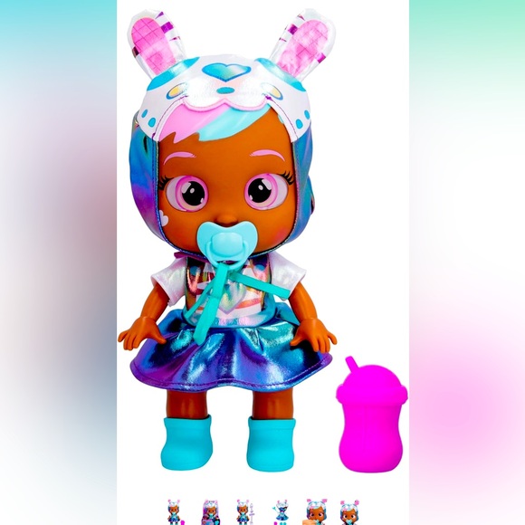 NWT Cry babies star Etoiles Lilly 12” doll - Picture 1 of 11
